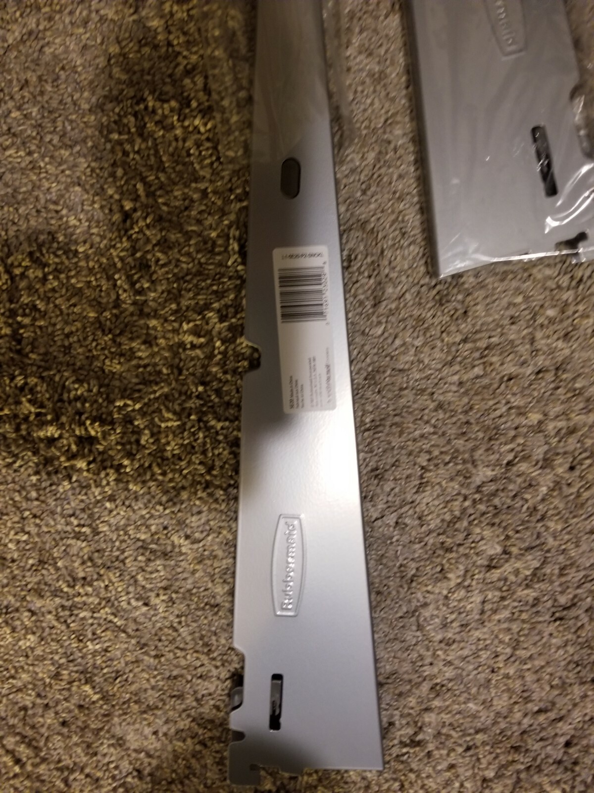 Lot Of 2 Rubbermaid FastTrack Garage 16Inch DShelf Brackets with