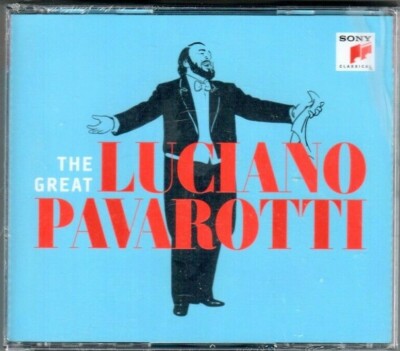Luciano Pavarotti ~ The Great ( New & Sealed ) 3 CD Box Set SONY CLASSICAL