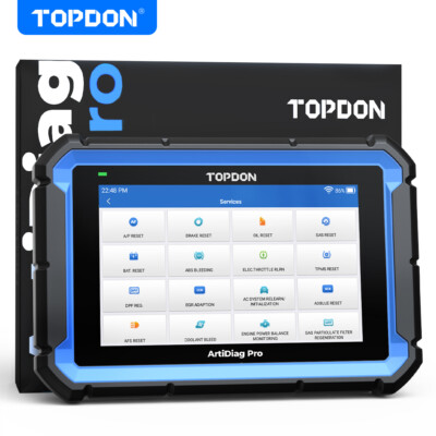 TOPDON OBD2 Full System Diagnostic Bidirectional Scanner K!ey AD PRO V2.0 Tool