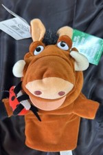 Disney Store Lion King 10" Pumbaa Hand Puppet New with Tags