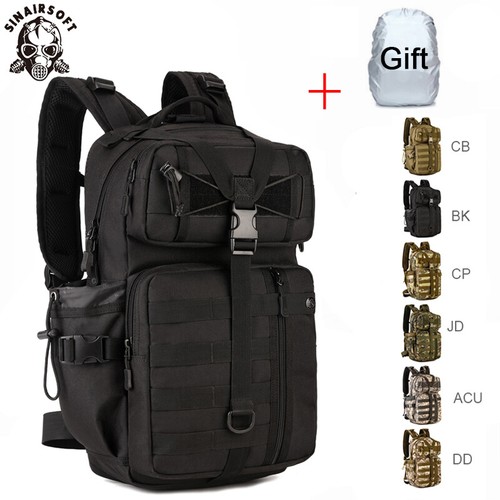 30L ZAINO TATTICO MOLLE assalto dell'esercito Impermeabile Campeggio  Trekking Zaino MC | eBay