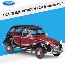 Welly 1:24 Citroen 2CV6 Charleston modellino auto pressofuso veicoli nuovi con scatola