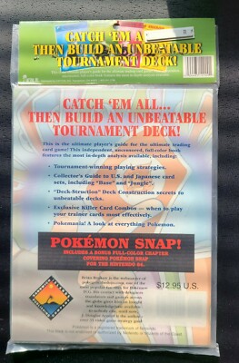 kmart pokemon cards Pokemon Trading Card Game Player's Guide Vintage Kmart Sticker