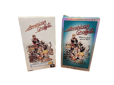American Graffiti VHS Movie New Sealed w/ MCA Watermarked 1990 + Copy to Watch
