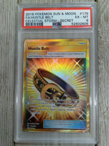 Hustle Belt graded PSA 6 for sale on eBay