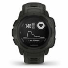 Garmin Instinct Rugged GPS Smart Watch - Graphite (010-02064-00)