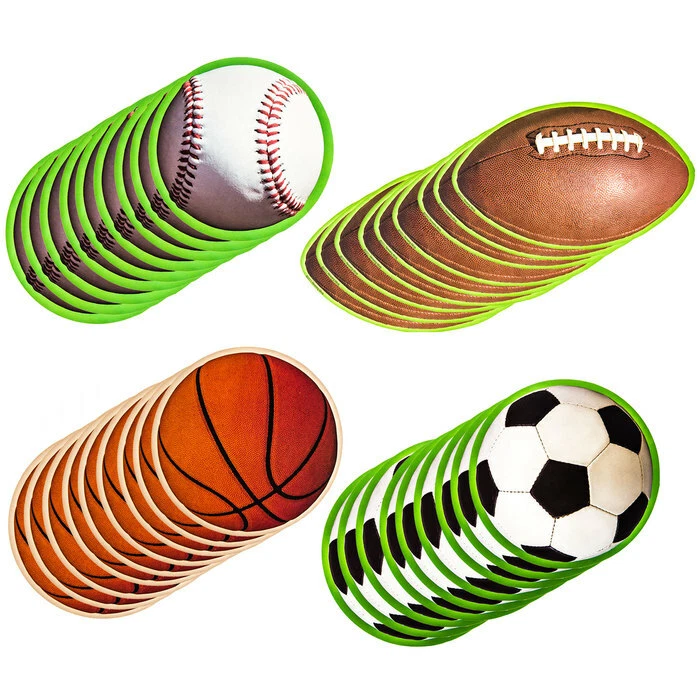 Recortes de pelotas deportivas RENEWING MINDS, 36 piezas Foto 2 de 2