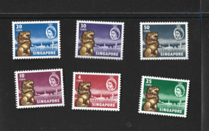 1959 Singapore - SG 43-48 - New Constitution - Complete Set Of 6 - MNH