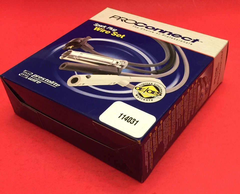 Juego de cables de bujía Proconnect NOS Prestolite 114031 Foto 2 de 3