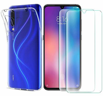 Coque Silicone Fine + Film écran Pour Xiaomi Mi A3 Lite - Marque Htdmobiles, Neuf Sous Blister - Origine Chine