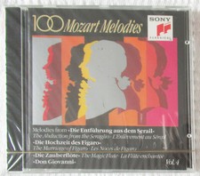 Wolfgang Amadeus Mozart 100 Mozart Melodies Vol. 4 CD New Sealed