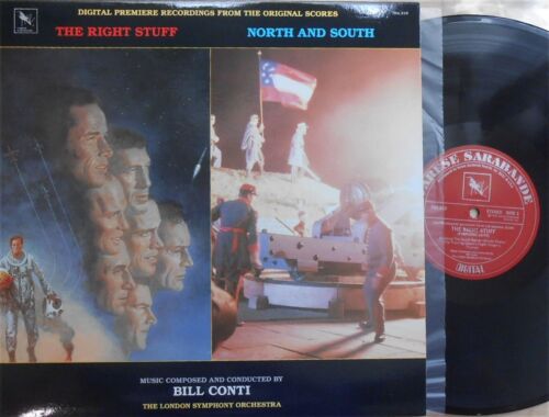 The Right Stuff/ North and south ORIG US Scores LP NM ’86 Bill Conti  - Picture 1 of 1