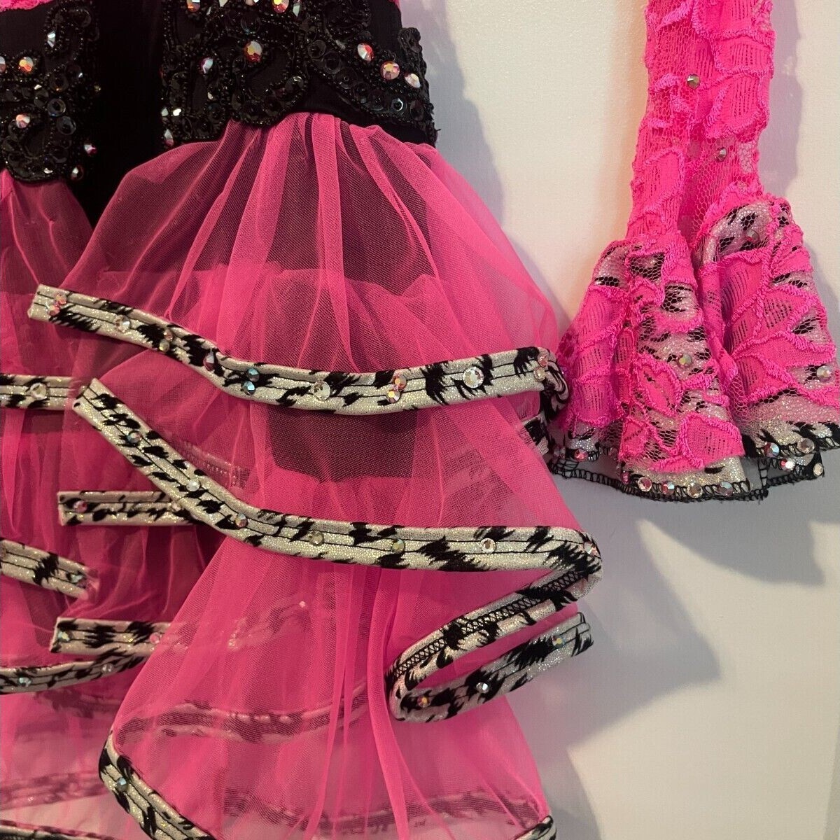 Custom Dance Competition Girls Jazz Medium Costum… - image 10