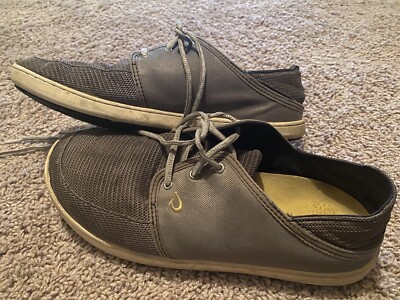 Wonderful condition Mens Olukai shoes EXCELLENT CONDITION RARE Olukai Nohea WOOL Slip On Slip In  main image 2