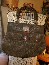 Steven By Steve Madden Shoulder Bag Hobo Leather Vintage