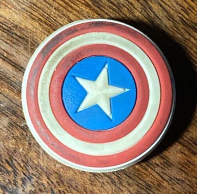 Super Heroes Marvel DC Captain America Croc Shoe Charms Jibbitz Snap