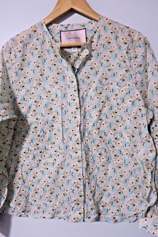 Bagutta Emily Women's Floral Lightweight Cotton Top Size S