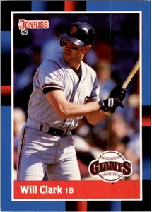 Will Clark cards (1988-2023) Giants Rangers Cardinals Orioles - You Choose