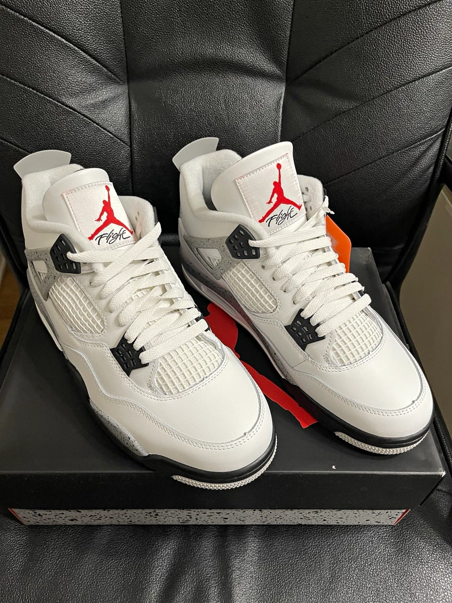 Jordan 4 Retro OG Mid White Cement for Sale | Authenticity