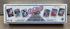 1991 Upper Deck Baseball Edition Complete Card Set Factory Sealed