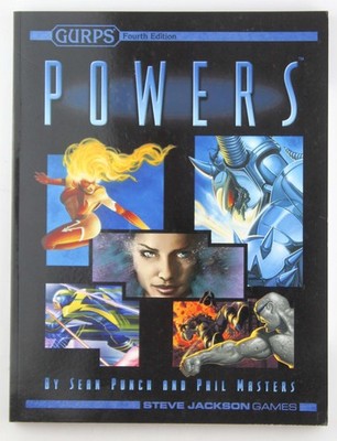 GURPS Powers Punch, Sean,Masters, Phil  Steve Jackson Games, Incorporate