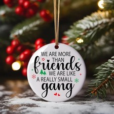 Personalized Christmas Ornament for Friends Friendship Ornament Best Frie...