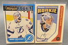 (2) 2014-15 O-Pee-Chee Update #U15 Andrei Vasilevskiy Tampa Bay RC Retro/Marquee