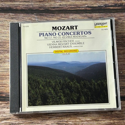 Mozart – Piano Concertos 17 & 21 CD 1989 Classical LaserLight Digital