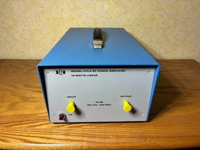 ENI 411LA RF Power Amplifier 150 khz - 300 Mhz , 10 Watts , 40 db Gain , Tested