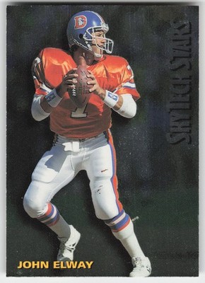 1994 SkyBox Premium SkyTech Stars John Elway #ST-4 Denver Broncos