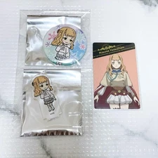 Black Clover Mimosa Vermillion Acrylic Stand Badge Set Condition