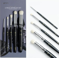 ARTIFY Drybrush Set of 5 Sizes (Black)