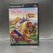 Barbie Horse Adventures: Wild Horse Rescue (Sony PlayStation 2, 2003) PS2 