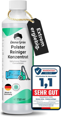 Emma Grün Teppichreiniger Polsterreiniger 750ml Konzentrat für Sofa Teppiche