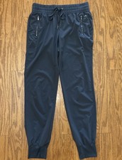 Gap Fit Studio Athletic Joggers Pant Lightweight Gunpowder Grey Women s Small