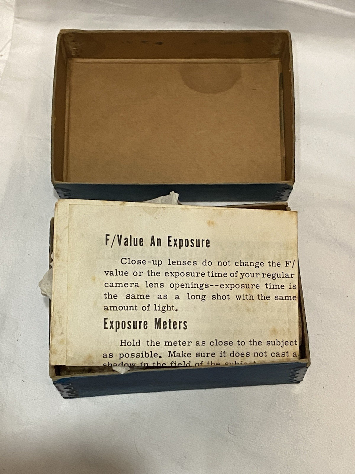 Vintage Edmund Scientific Close Up Lenses In Box 41mm Series VI Old Optics LOT 4