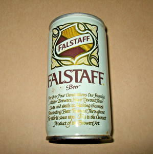 Falstaff Beer Can Crimped Steel