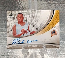 2005-06 SP Monta Ellis Rookie Auto /25 Short Print MINT Warriors