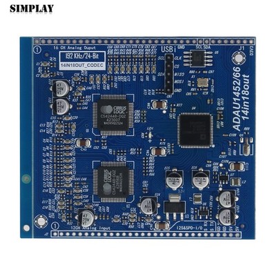 ADAU1452 DSP+DAC 14-IN 18-OUT DSP Processor Multi-channel Audio Signal Processor
