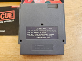 NES (CIB) - Rescue Embassy Mission - COMPLETE Nintendo Game, Box, Manual + Case