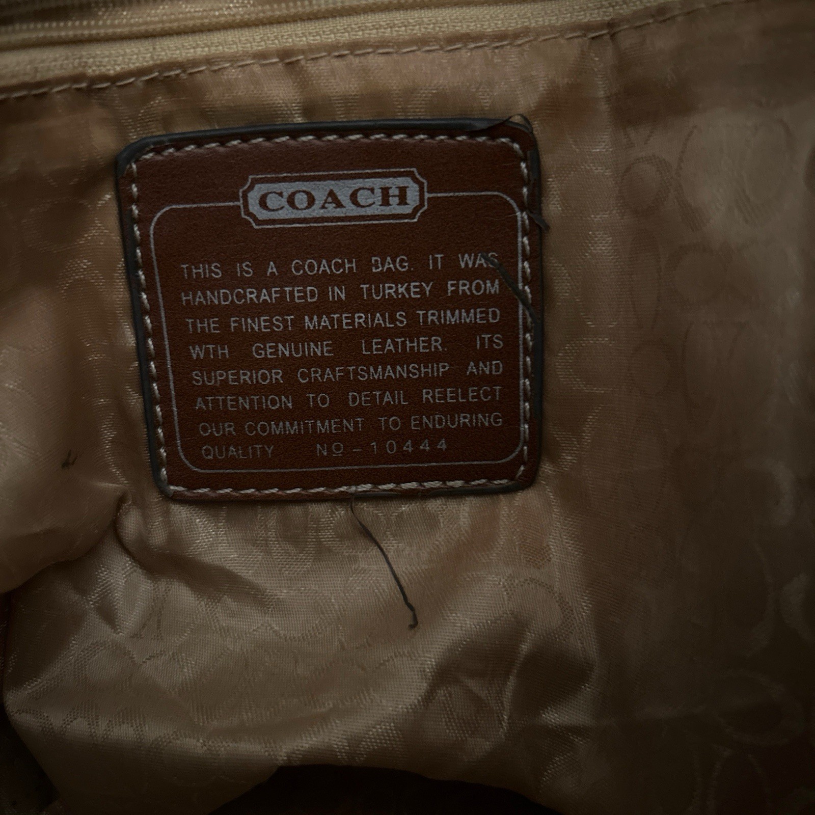 Coach Hampton Weekend Patchwork Y2K  Tote Bag - image 4