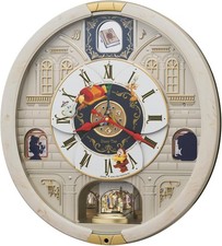 Seiko Swarovski Melody in Motion Wall Clock (QXM382BRH) for sale