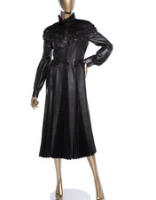 Valentino Black Leather Dress 