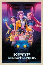 Netflix KPop Demon Hunters 2025 - Group Wall Poster, 34L x 22.4W, Blonde