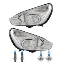 Halogen Scheinwerfer Set H7/H1 FüR Ford S-Max Galaxy Inklusive Lampen