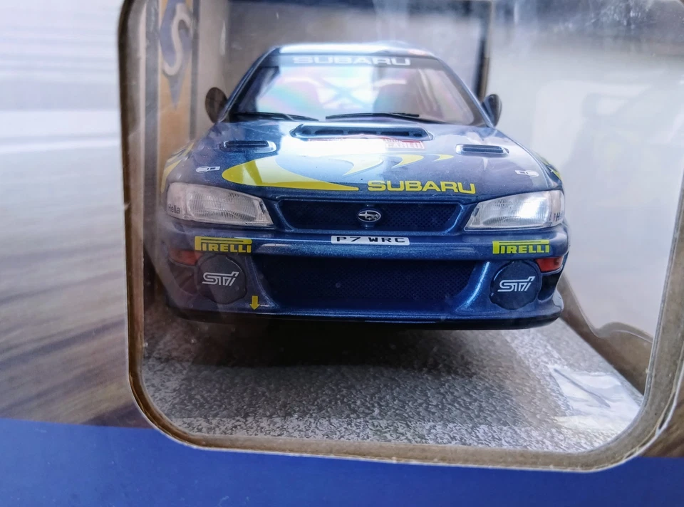 Subaru Impreza WRC Montecarlo '98 C. McRae 1/18 Solido Ultra Rare! - Immagine 4 di 4