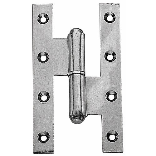 Paumelle renforcée en acier pour ferrure de porte droite de rénovation 160x100