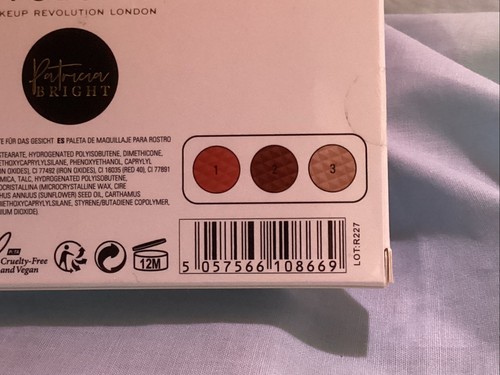 Revolution Patricia Bright Face Palette - Summer Sunrise - Sealed In Box - Picture 3 of 3