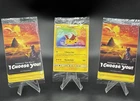 SEALED - Ash's Pikachu I Choose You Movie Promo Set Of 7 SM108-114 Pokemon TCG B