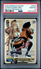 2025 WEISS SCHWARZ GODDESS OF VICTORY: NIKKE PROMOS CLASS CLOWN, ANIS PSA 10